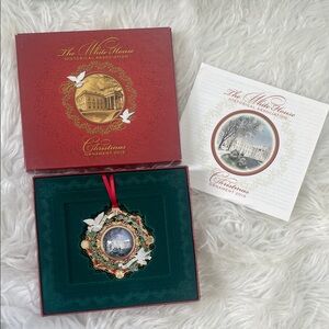 The White House Christmas Historical Association ornament 2013